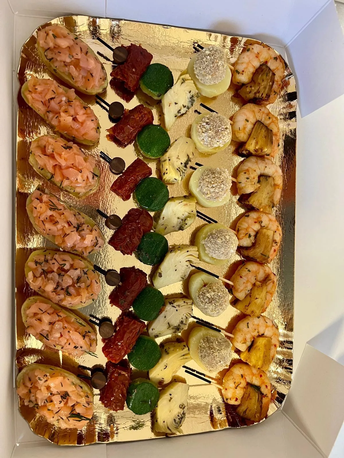 Assortiment de pièces cocktail